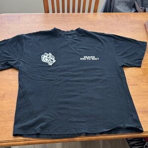 Darc Sport Black Tee with Wolf Graphic